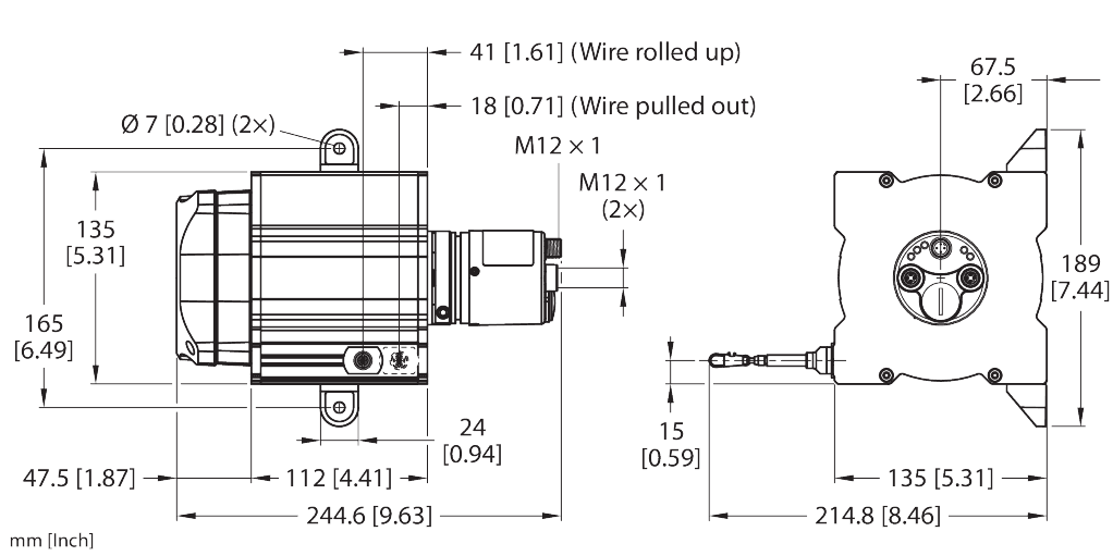 DWE-15000-135-105-9E43B-B3M12