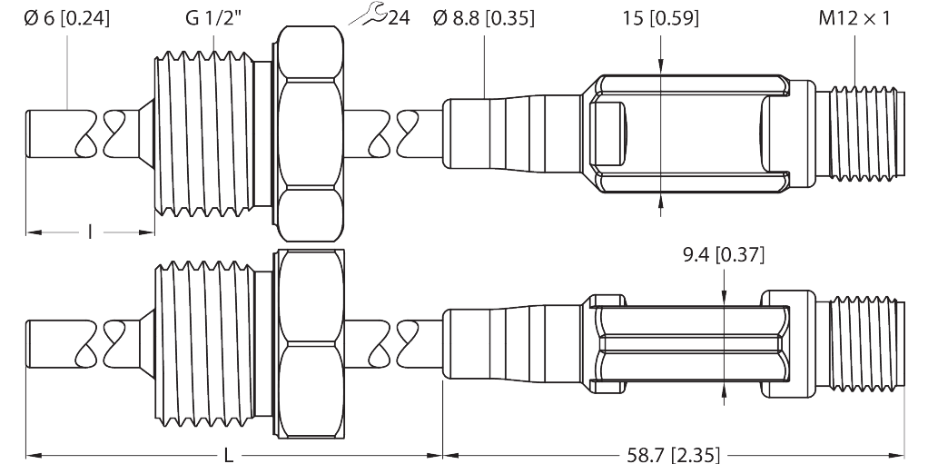 TTM150C-206B-G1/2-LI6-H1140-L0