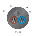CABLE3X0.34-XX-PUR-BK-100M/TXL