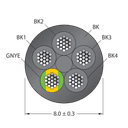 CABLE56PK-500/TXL