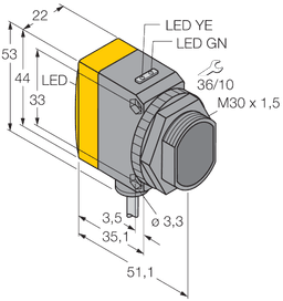 Thumbnail for QS30VR3LP W/30