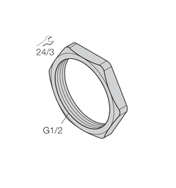 Thumbnail for LOCKNUT G1/2”