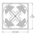 TW860-960-L43-43-F-B110-2KPCS