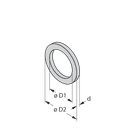 FD-G1/4AFM30/34G1/4 Dichtung a. AFM30/34