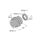 ADAPTER-M30M18 1.4305