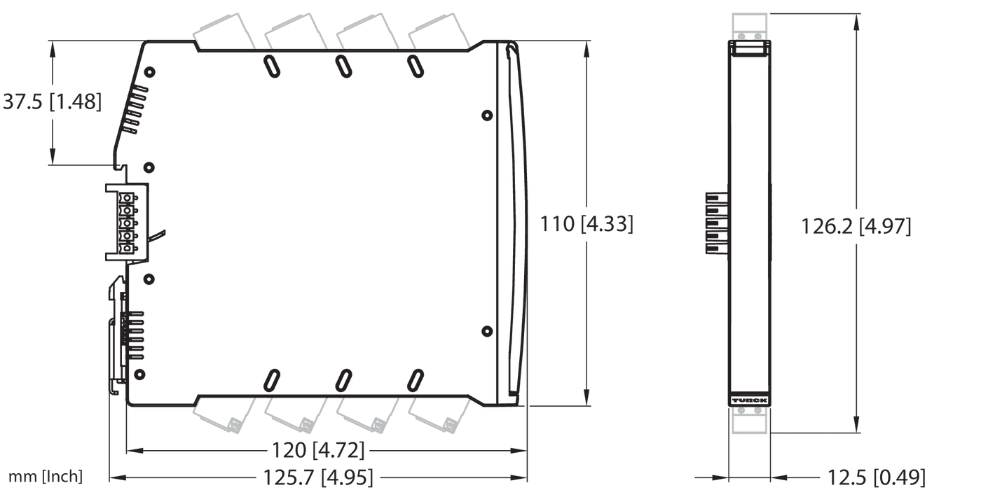 IMX12-DI01-2S-2R-PR/24VDC/CC