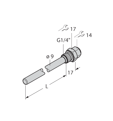 THW-6.35-G1/4-A4-L450