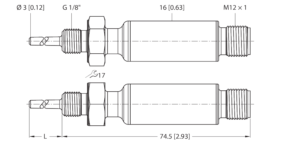 TTMS-103A-G1/8-LI6-H1140-L013 40/85°C