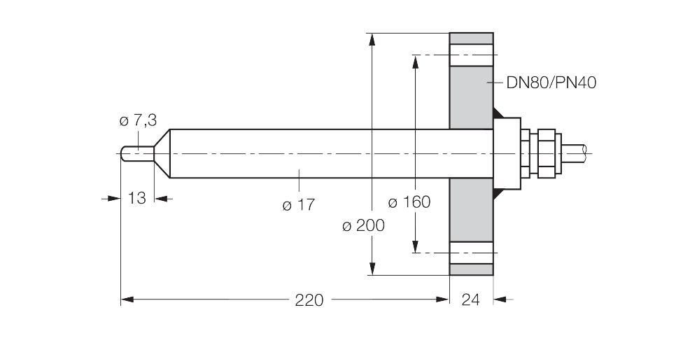 FCS-DN80A4-NAEX/L220/D024
