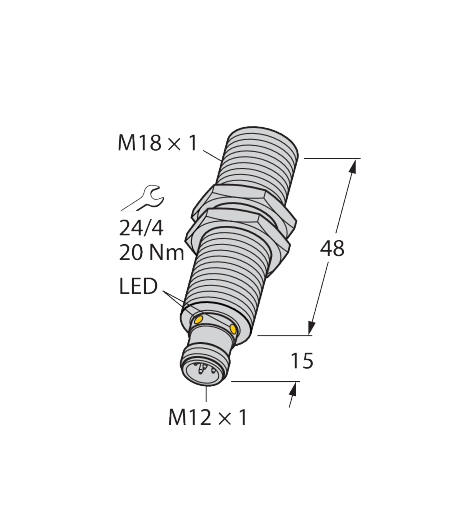 RU100U-M18M-AP8X2-H1151