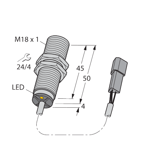 BI8-M18-AN6X-0.3-DT04-3P /S1251