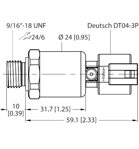 PT100PSIG-1121-U6-DT043P