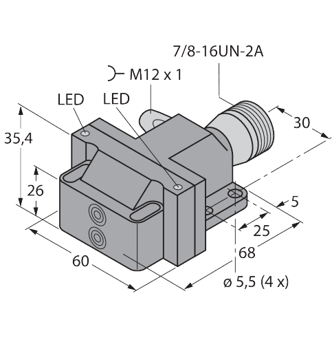 NI4-DSU26-2Y1X2-B1160-FKE4.3/S930
