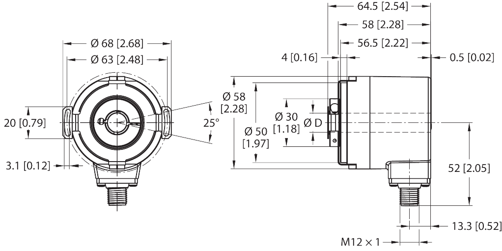 REM-106B12E-9D32B-B1M12/N46