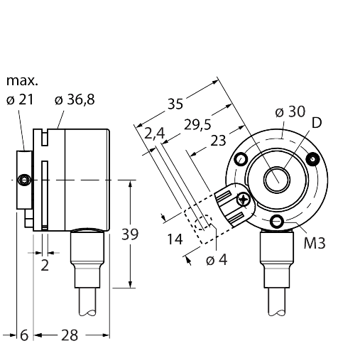 RI-09H8T-2F1000-C 1M