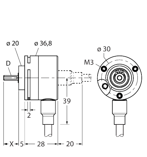 RI-08S6S-2F400-C 5M