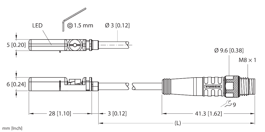 BIM-UNT-AP6X-0.3-PSG3M/S1139
