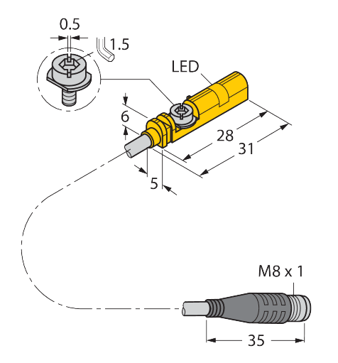 BIM-UNT-AP6X-0,3-PSG3S