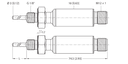 TTMS-103A-G1/8-LI6-H1140-L013 40/85°C