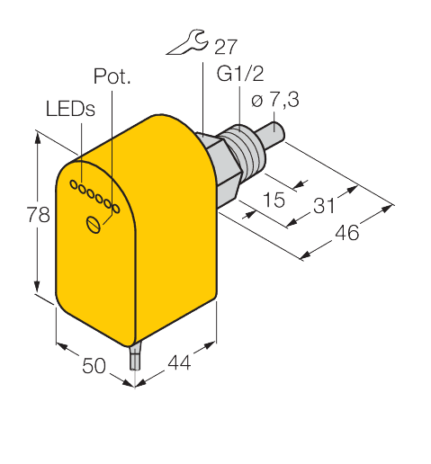 FCS-G1/2A4P-VRX/230VAC/5M