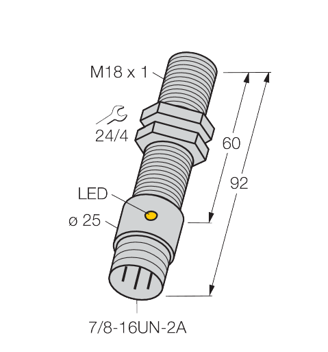 BI5-G18-AZ3X-B1331 60MM