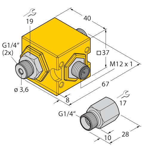 FCIC-G1/4A4P-PL-H1141/2.0