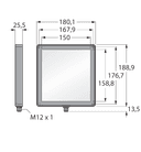 LEDWB150X150PW2-XQ