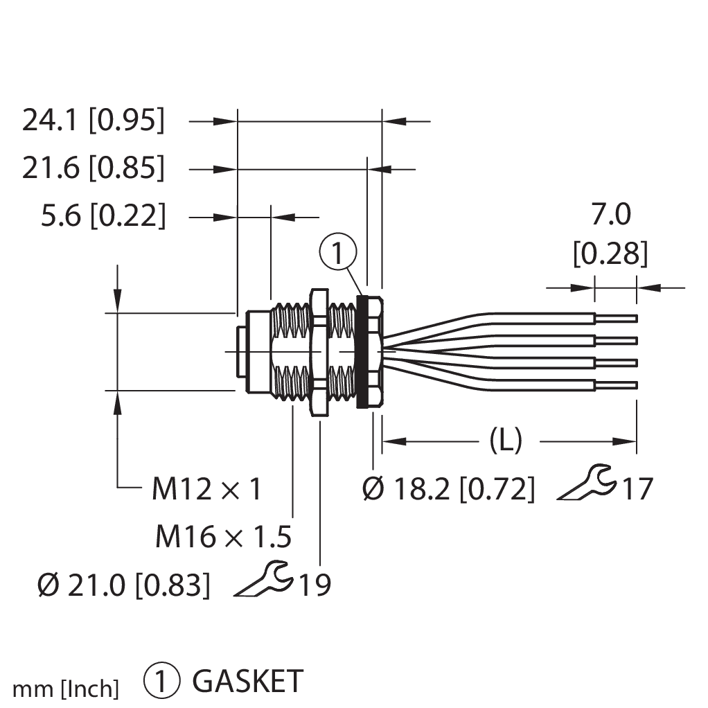FKFD46PS-0.5/M16