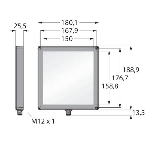 LEDWB150X150PW2-XQ
