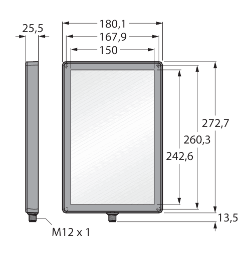 LEDWB225X150PW2-XQ