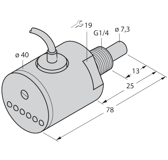 FCS-G1/4A4-ARX/D518 0.3M