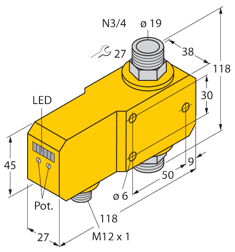 FCI-N3/4D20A4P-LIX-H1141