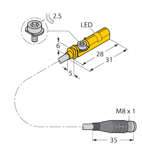 BIM-UNT-AP6X-0.3-PSG3M/S1153